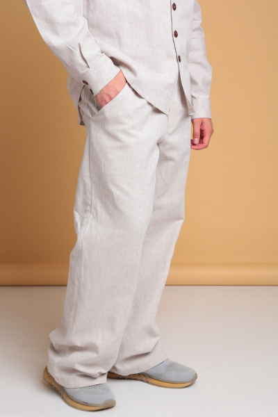 Брюки, рубашка Celentano lite 3026.1 натуральный - фото 2