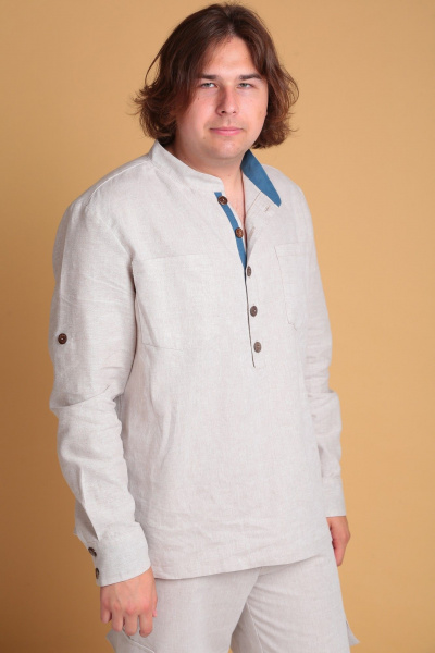 Рубашка, шорты Celentano lite 3029.1 натуральный - фото 5