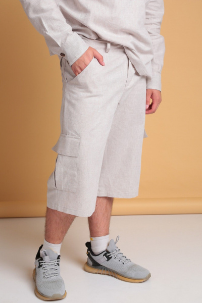 Рубашка, шорты Celentano lite 3029.1 натуральный - фото 4