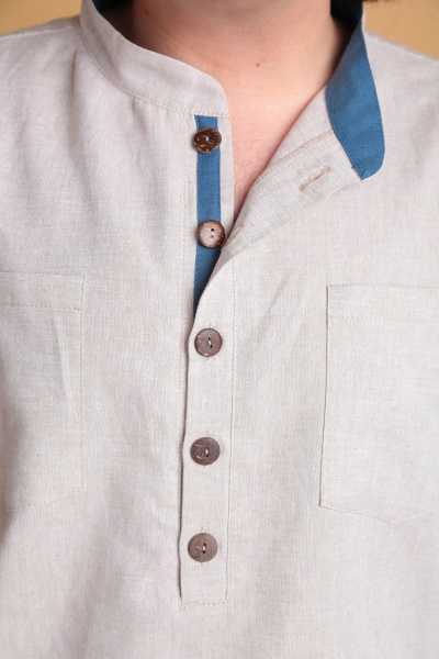 Рубашка, шорты Celentano lite 3029.1 натуральный - фото 2