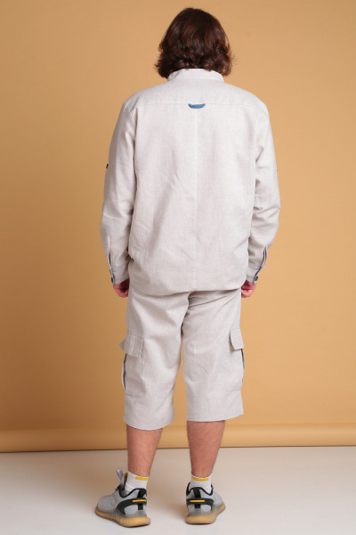 Рубашка, шорты Celentano lite 3029.2 натуральный - фото 12