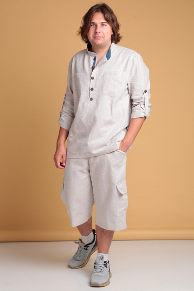 Рубашка, шорты Celentano lite 3029.2 натуральный - фото 1