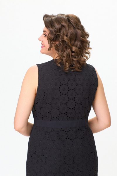 Платье ANASTASIA MAK 1194 черный - фото 10