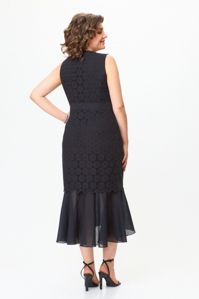 Платье ANASTASIA MAK 1194 черный - фото 4