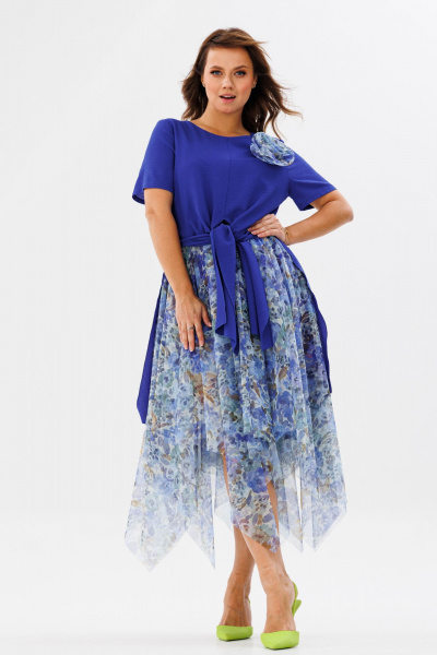 Платье Mubliz 161 василек - фото 13