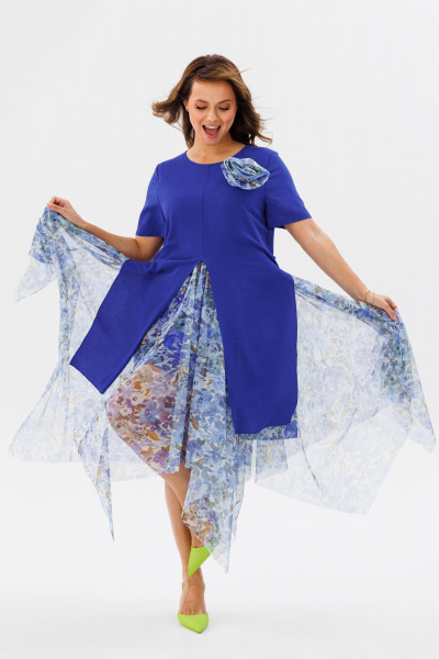 Платье Mubliz 161 василек - фото 8