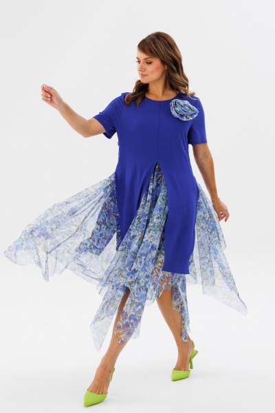 Платье Mubliz 161 василек - фото 5