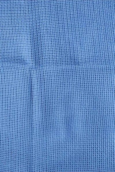 Шаль однотонная сеточка в стиле на каждый день TrendCorner 2-1-37-85 1400 - фото 2