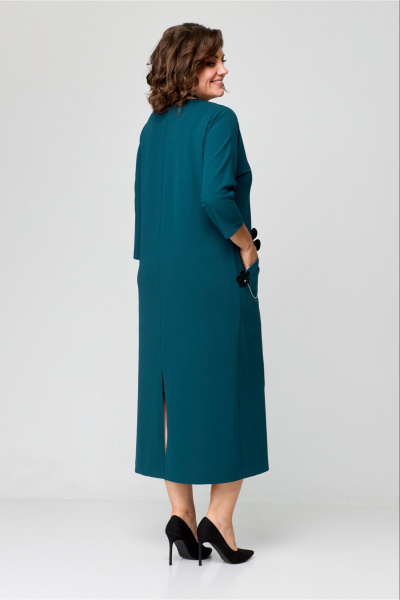 Платье Runella 1637 изумруд - фото 6