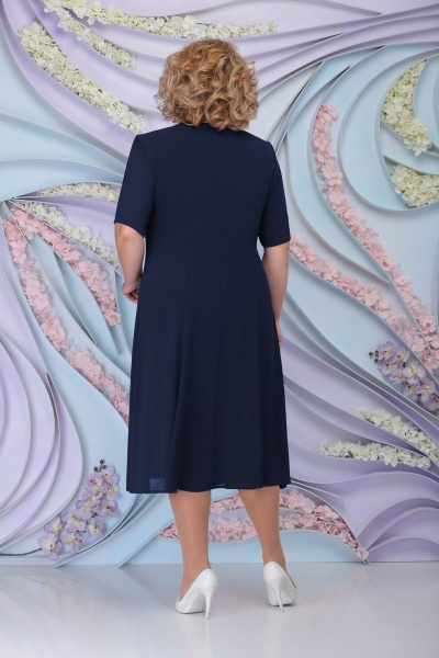 Жакет, платье Ninele 2268 синий - фото 4