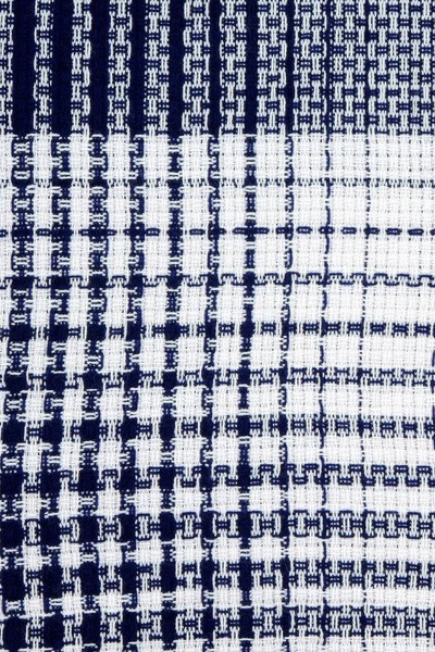 Шарф сине-белый зимний из текстиля 70х180 см для ежедневного стиля TrendCorner 9-16-19-175 1203 - фото 2