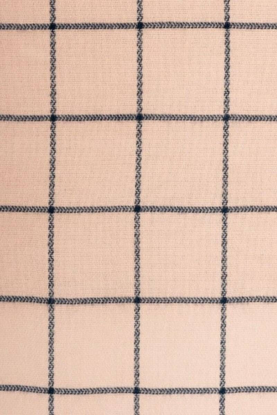 Зимний шарф крупная клетка пудра TrendCorner 9-16-23-199 1402 - фото 2