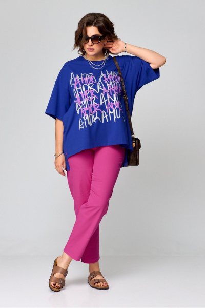 Футболка Bliss 182 электрик - фото 3