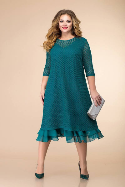 Платье Romanovich Style 1-1998 изумруд - фото 1