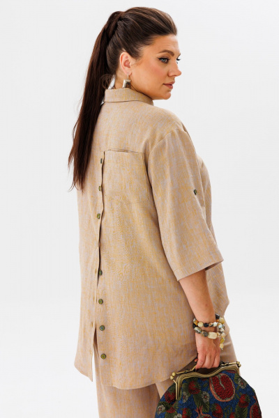 Брюки, рубашка Anelli 1477 бисквит - фото 6