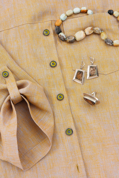 Брюки, рубашка Anelli 1477 бисквит - фото 4