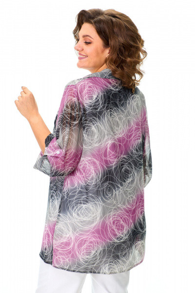 Блуза, майка Abbi 5026 сиреневый - фото 2