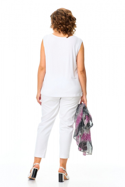 Блуза, майка Abbi 5026 сиреневый - фото 9