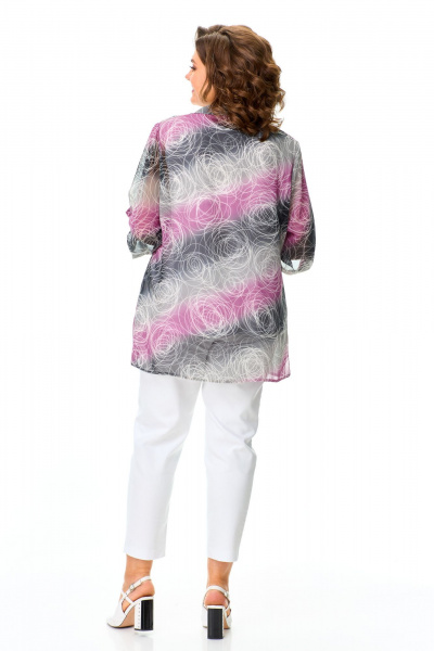 Блуза, майка Abbi 5026 сиреневый - фото 7