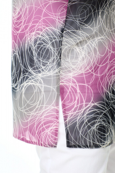 Блуза, майка Abbi 5026 сиреневый - фото 4