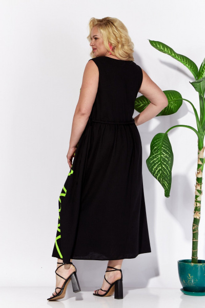 Платье Anastasia 1124 черный - фото 12