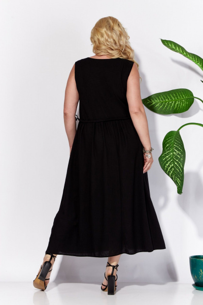 Платье Anastasia 1124 черный - фото 11