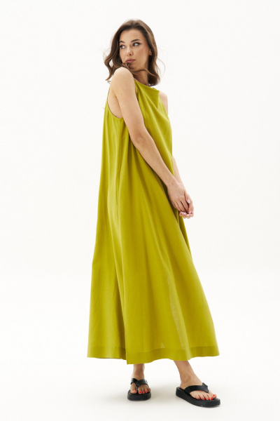 Платье Fantazia Mod 4838 лайм - фото 3