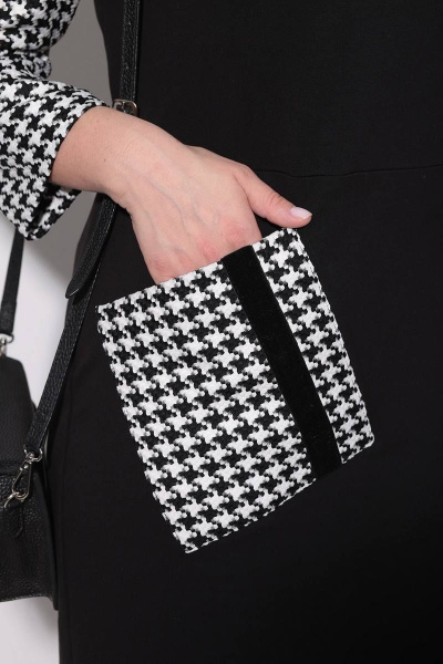 Платье LeNata 11141 лапка - фото 4