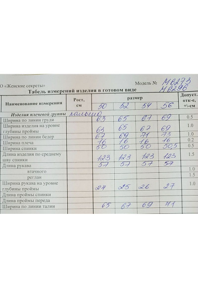 Пальто Lady Secret 6273 хаки - фото 6