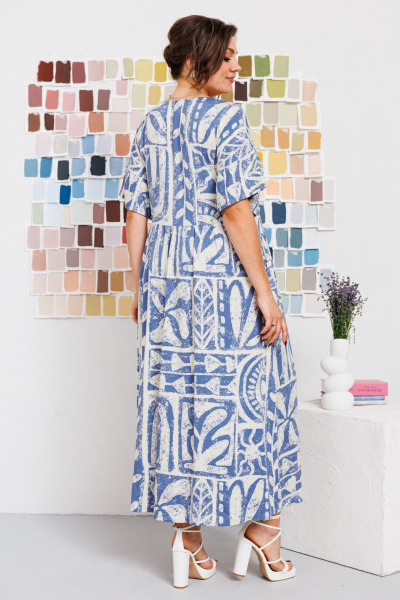 Платье Danaida 2227 деним - фото 5