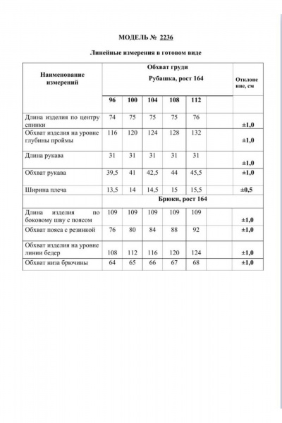 Брюки, рубашка Danaida 2236 - фото 9