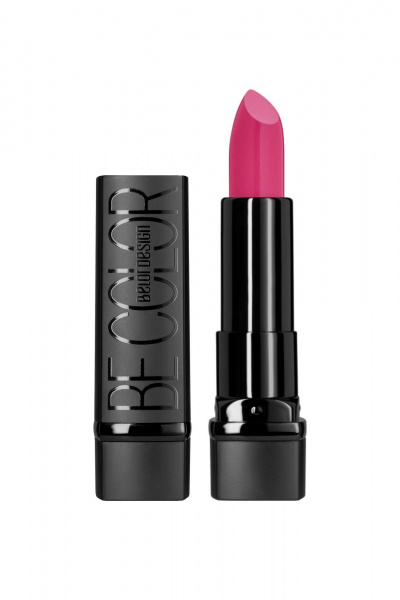 Помада насыщенного розового цвета с увлажняющей формулой Belor Design BE COLOR тон 110 малиновый - фото 1