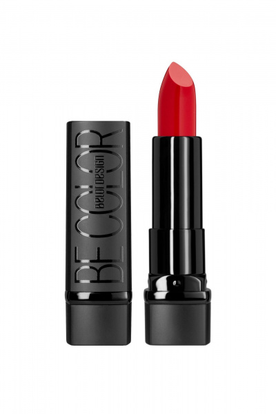 Помада красного цвета с насыщенным глянцевым финишем Belor Design BE COLOR тон 130 королевский красный - фото 1