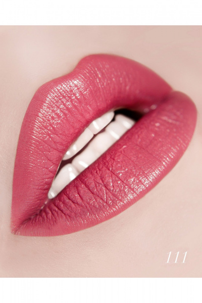 Помада для губ с плотным покрытием и канделлильским воском Belor Design BE COLOR тон 111 амаранте - фото 2