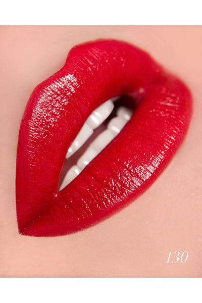 Помада красного цвета с насыщенным глянцевым финишем Belor Design BE COLOR тон 130 королевский красный - фото 2