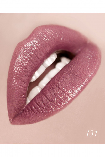 Помада бежево-розового и розового оттенков с глянцем Belor Design BE COLOR тон 131 ягодный чизкейк - фото 2