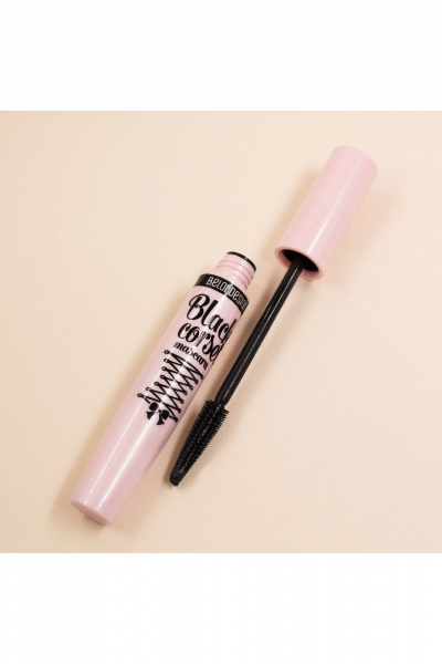 Объемная тушь для ресниц с укрыванием и фиксацией Belor Design BLACK CORSET mascara - фото 3
