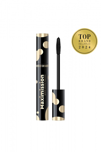 Тушь с бархатным эффектом и многомерным объемом Belor Design Maximission mascara - фото 1