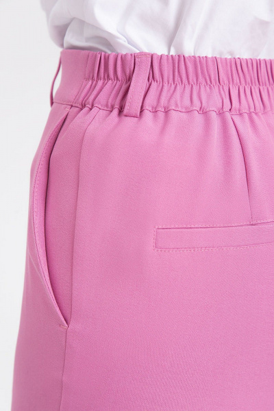 Костюм 2-ка из костюмного полотна с зауженными брюками IVARI 20403/1 лиловый - фото 10