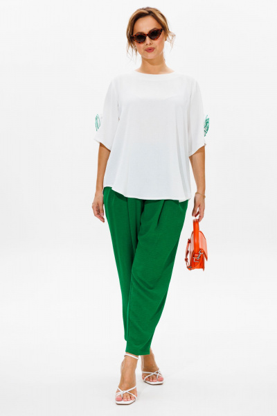 Блуза, брюки Mubliz 181 зеленый - фото 8