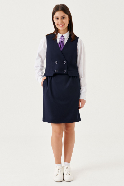 Юбка Panda Kids 264551A-170 Синий - фото 3