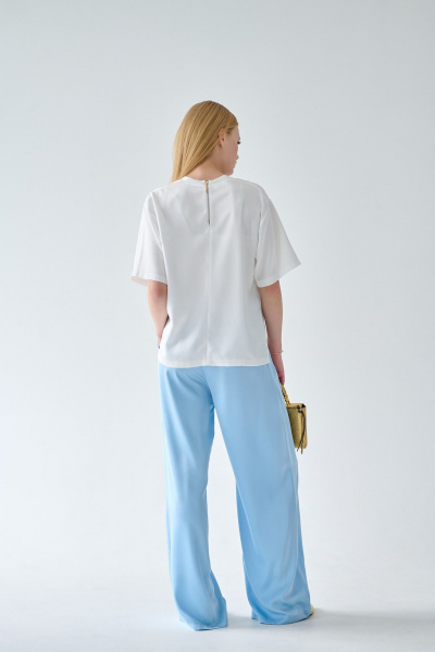 Брюки Мастер Мод 793ас голубой - фото 2