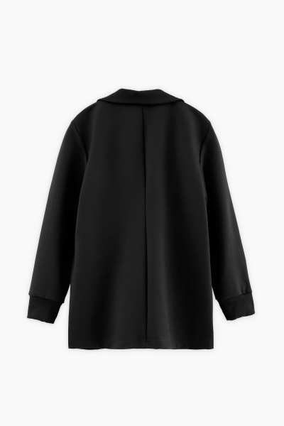 Жакет из трикотажа черный для делового и повседневного гардероба Bell Bimbo 240233 черный - фото 2