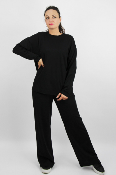 Круглогодичный спортивный комплект из трикотажа Полесье С0217-24 4С0721-Д43 164 глубокий__черный - фото 1