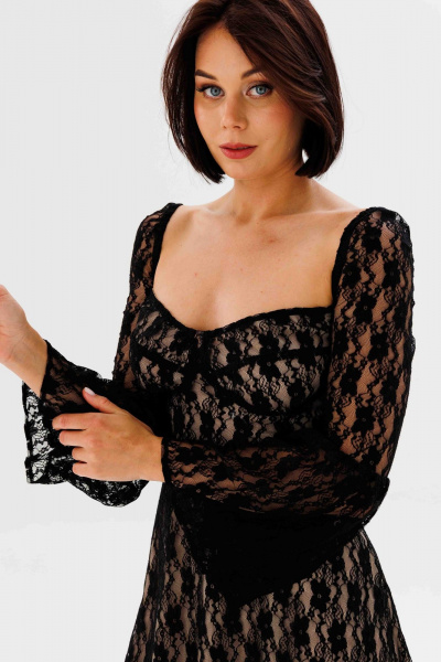 Платье AURA otd 3244 черный - фото 10