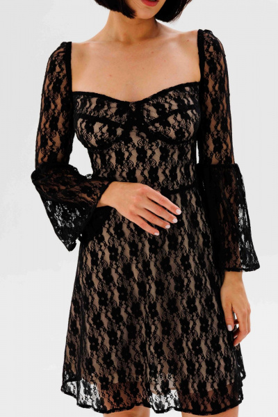 Платье AURA otd 3244 черный - фото 9