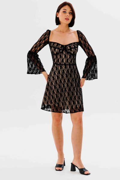 Платье AURA otd 3244 черный - фото 7