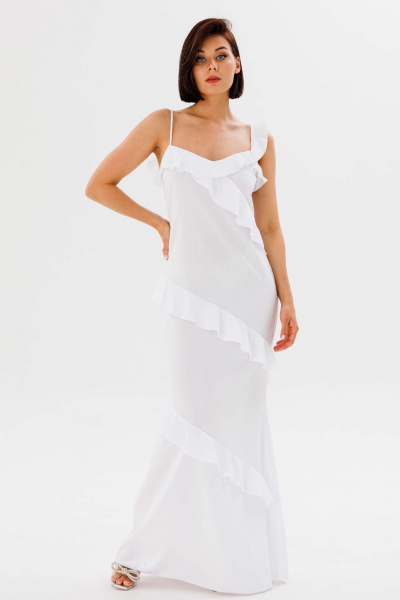 Платье AURA otd 3263 белый - фото 9