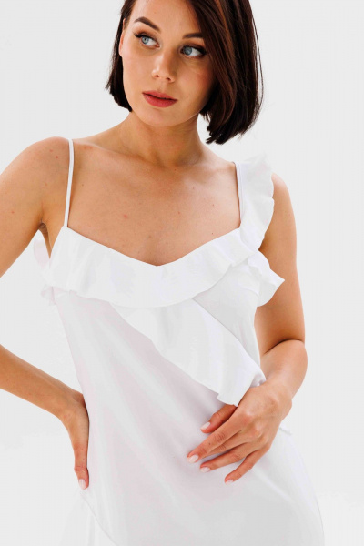 Платье AURA otd 3263 белый - фото 5