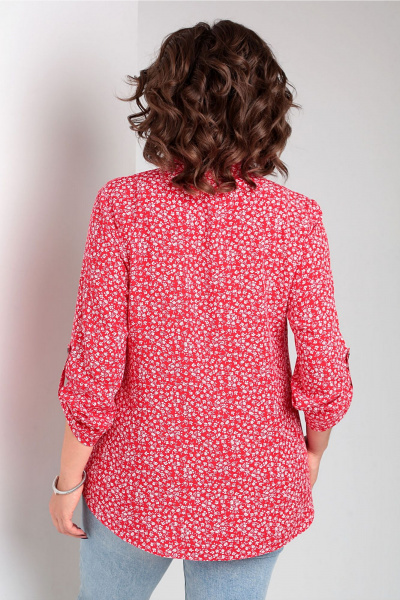 Блуза Таир-Гранд 62424 красный - фото 4